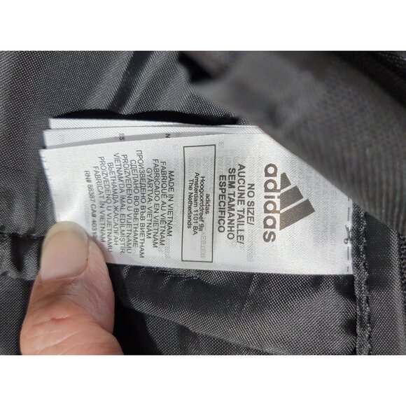 Adidas Black & Yellow Backpack With Logo Patch - Picture 11 of 12